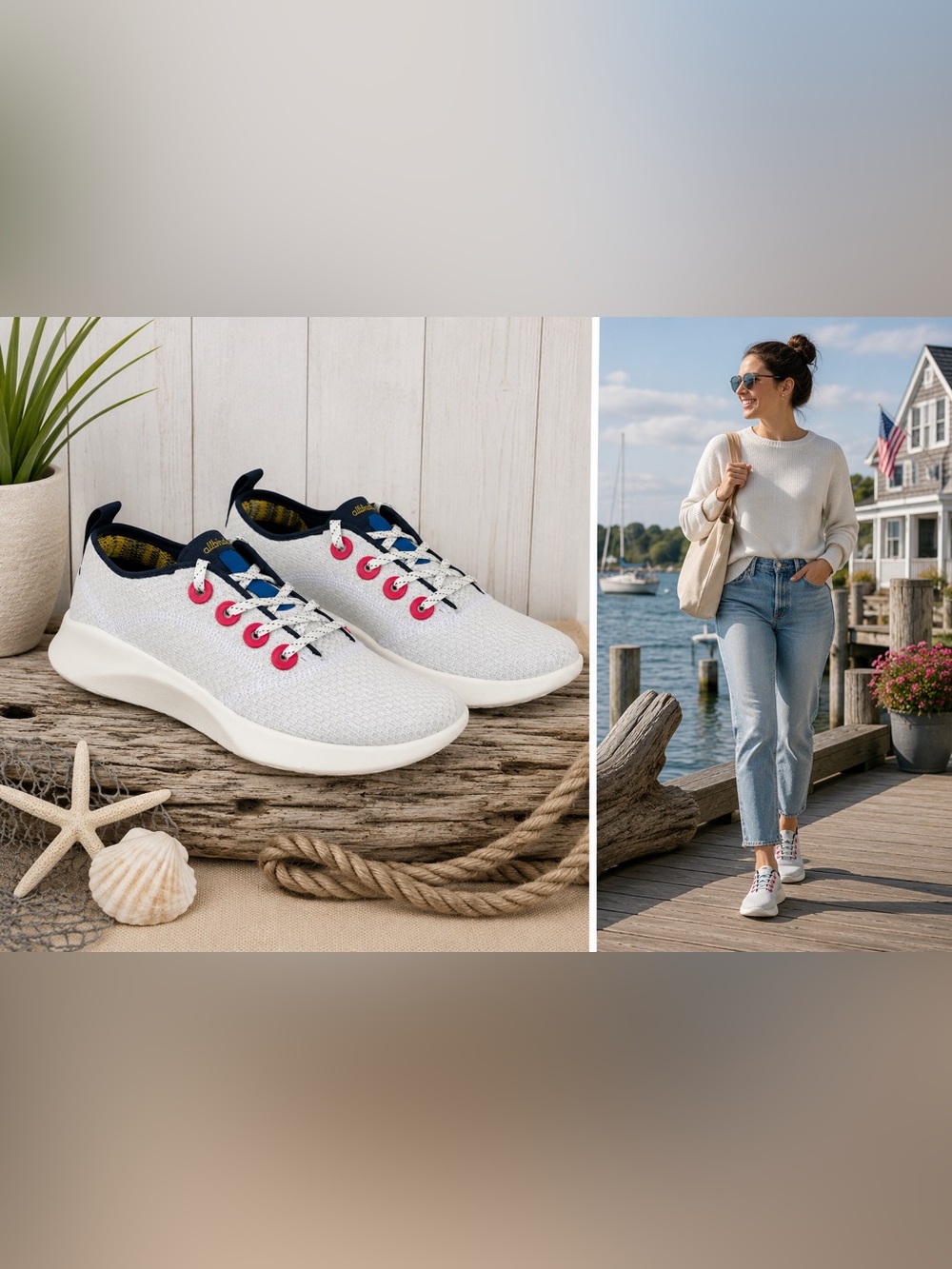Allbirds SuperLight TR W7 Blizzard Multi Sneakers NWOB